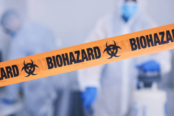Professional Biohazard technician working in Onset, MA